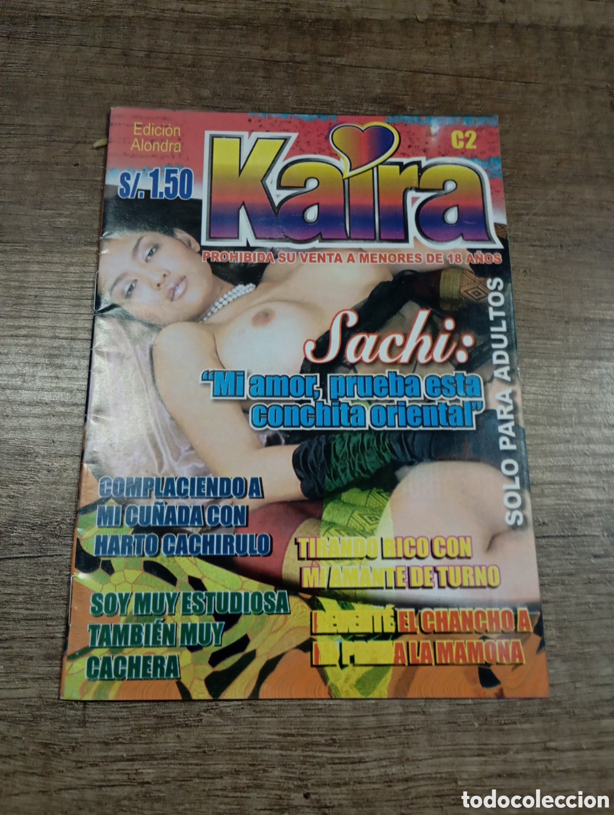 Magazines: Revista erotica. Kaira n.2. Sachi