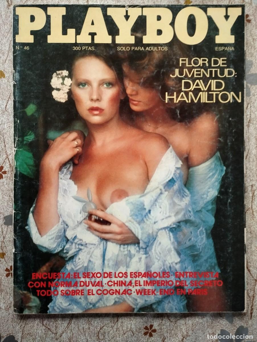 Revistas: Revista PLAYBOY N&ordm; 46 / DAVID HAMILTON, ESTUDIANTES AL DESNUDO, NORMA DUVAL, LYNDA WIESMEIER
