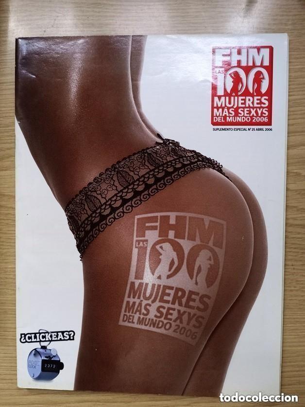 Revistas: Suplemento ESPECIAL FHM - las 100 mujeres mas sexys del mundo 2006