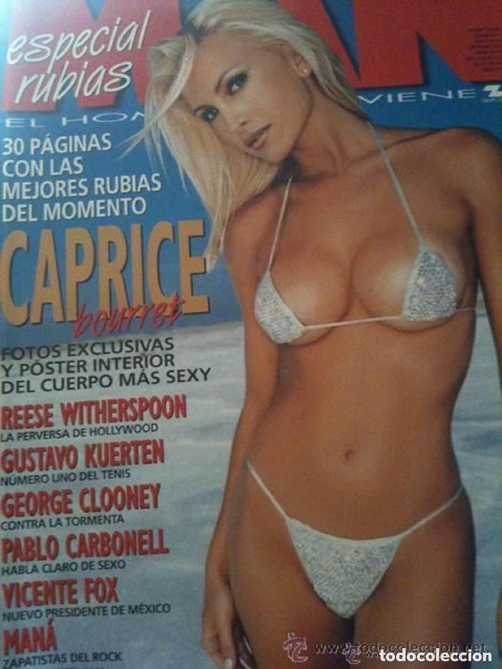 Zeitschriften: MAN especial rubias numero 154 agosto 2000 caprice bourret poster . entrevistas rese witherspoon,