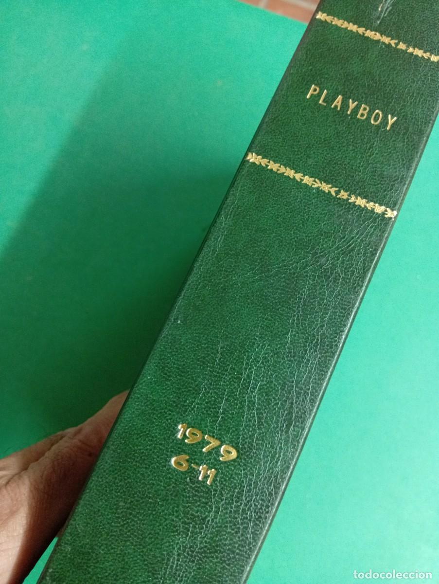 Revistas: Antiguo tomo er&oacute;tico revista PLAYBOY. N&ordm;. 6-11. A&ntilde;o 1979.