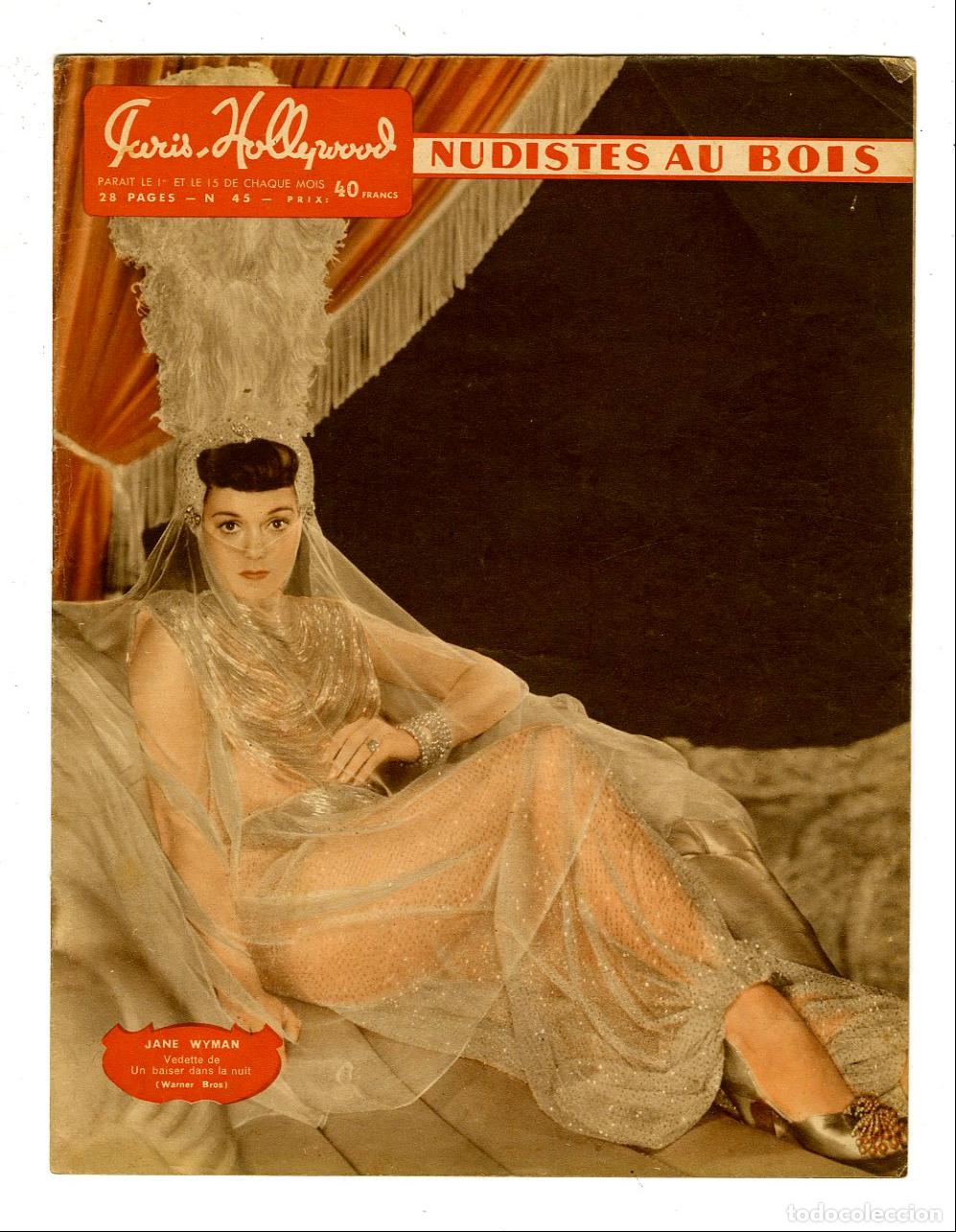 Magazines: Folies de Paris Et De Hollywood / N.45 / Jane Wyman / Nudistes au Bois