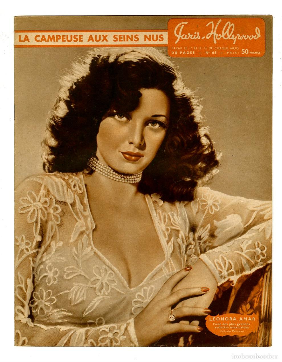 Magazines: Folies de Paris Et De Hollywood / N.65 / Leonora Amar / La Campeuse aux Seins Nus