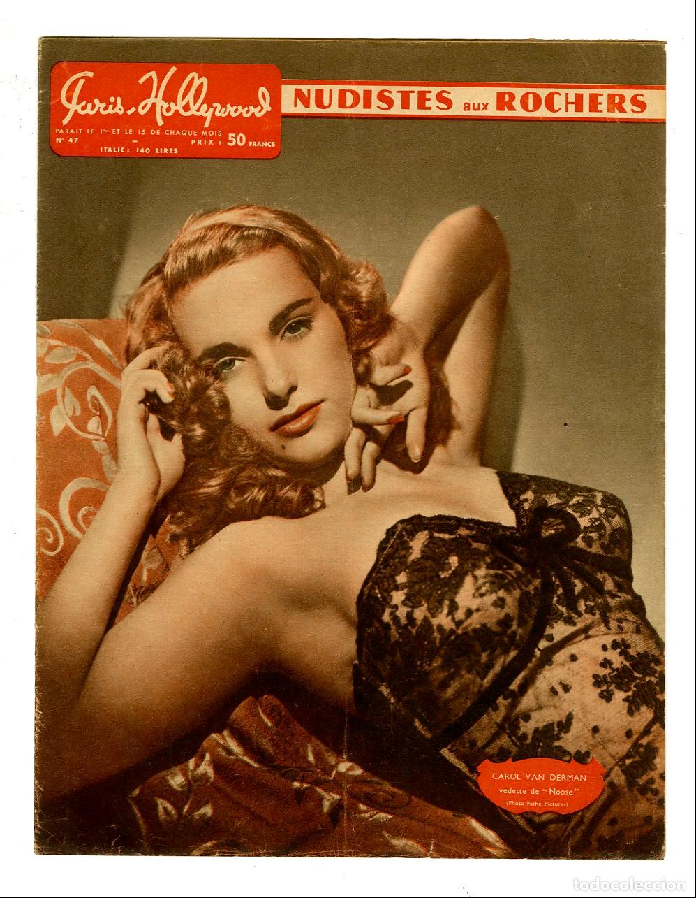 Magazines: Folies de Paris Et De Hollywood / N.47 / Carol Van Derman / Nudistes aux Rochers