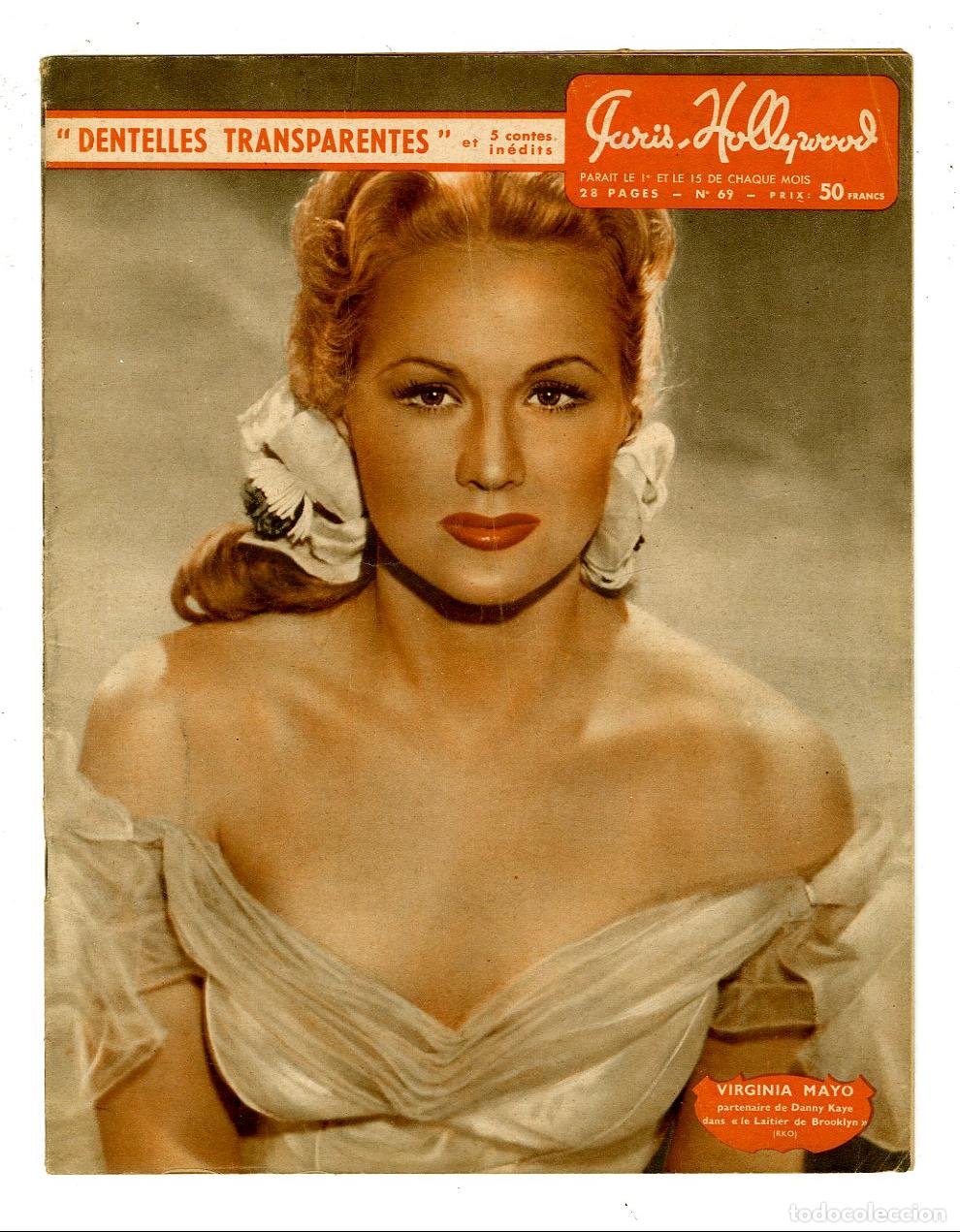 Magazines: Folies de Paris Et De Hollywood / N.69 / Virginia Mayo / Dentelles Transparentes