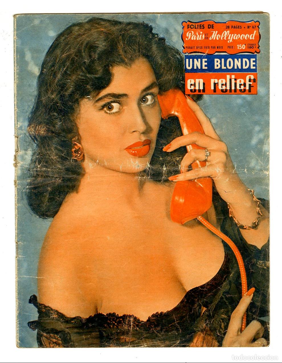 Magazines: Folies de Paris Et De Hollywood / N.67 / Une Blande en Relief