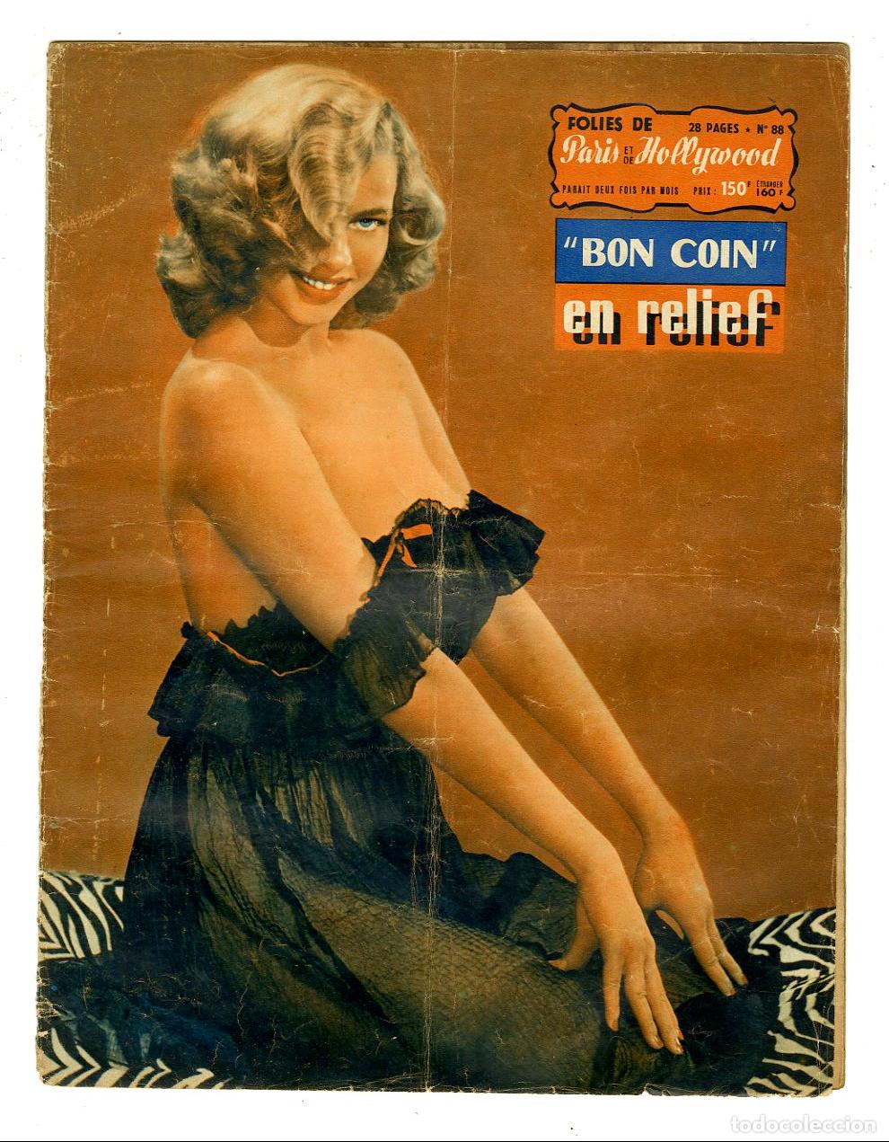 Magazines: Folies de Paris Et De Hollywood / N.88 / Bon Coin en Relief