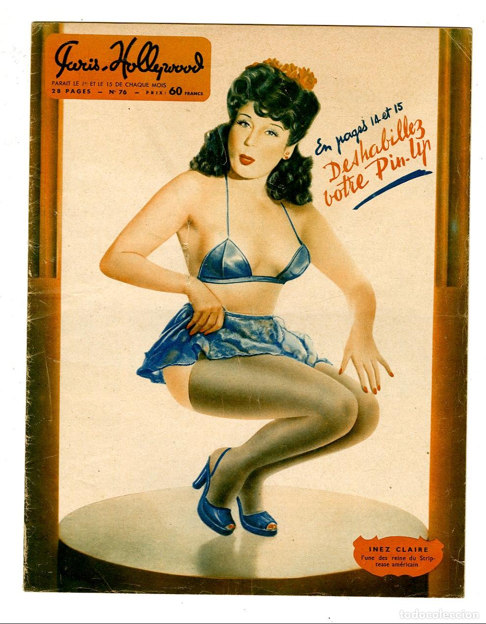Magazines: Folies de Paris Et De Hollywood / N.76 / Inez Claire / Deshabille Votre Pin-Up