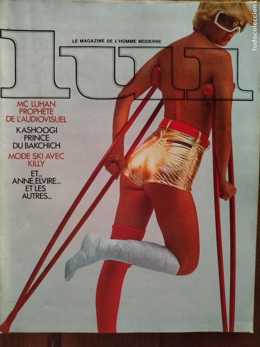 Revistas: MAGAZINE LUI N&ordm; 154 . MARSHALL Mc LUHAN, VANS DE FOLIE, MADAME CENT YEN, NUDES, EROTIC