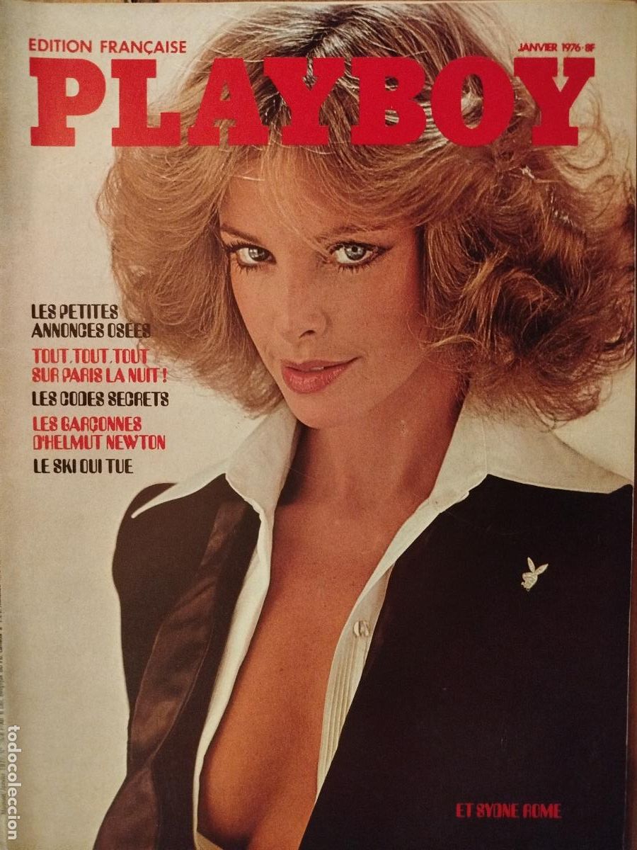 Riviste: MAGAZINE PLAYBOY JANVIER 1976 SIDNE ROME, DANI ROUGEOU. EROTIC, NUDES