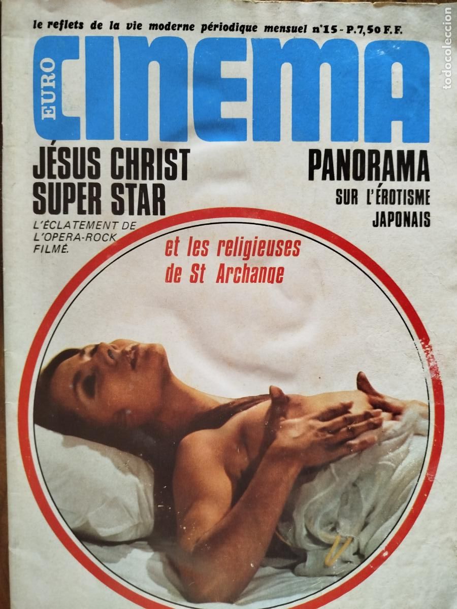 Magazines: MAGAZINE EURO CINEMA N&ordm; 16 JESUS CHRIST SUPER STAR EROTISME JAPONAIS