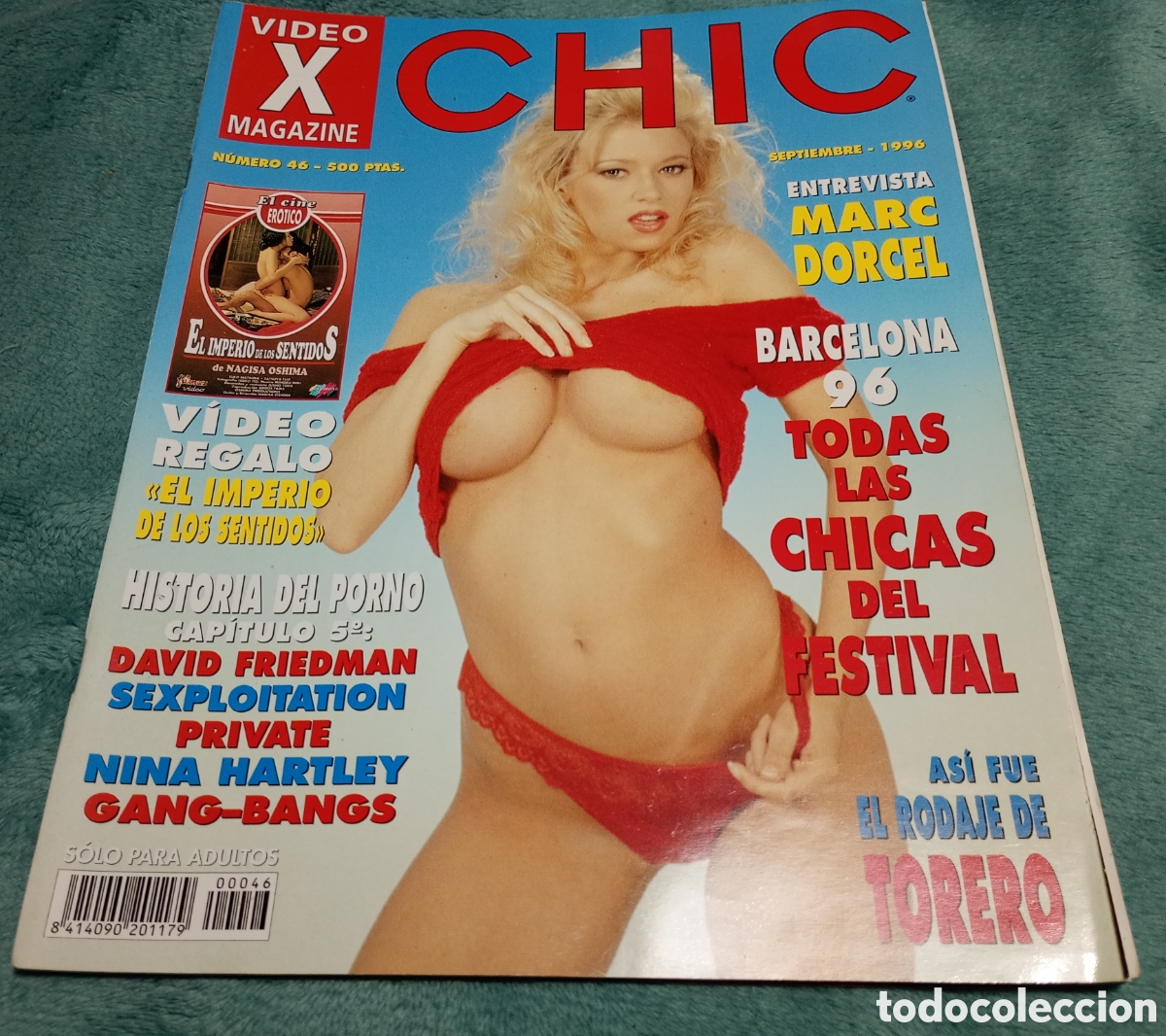 Magazines: Revista ADULTOS Chic video magazine n&uacute;m.46 septiembre 1996
