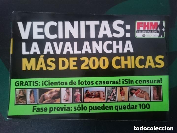 Magazines: LAS 100 VECINITAS - FHM VECINITAS 2006 - FASE PREVIA -MINIREVISTA