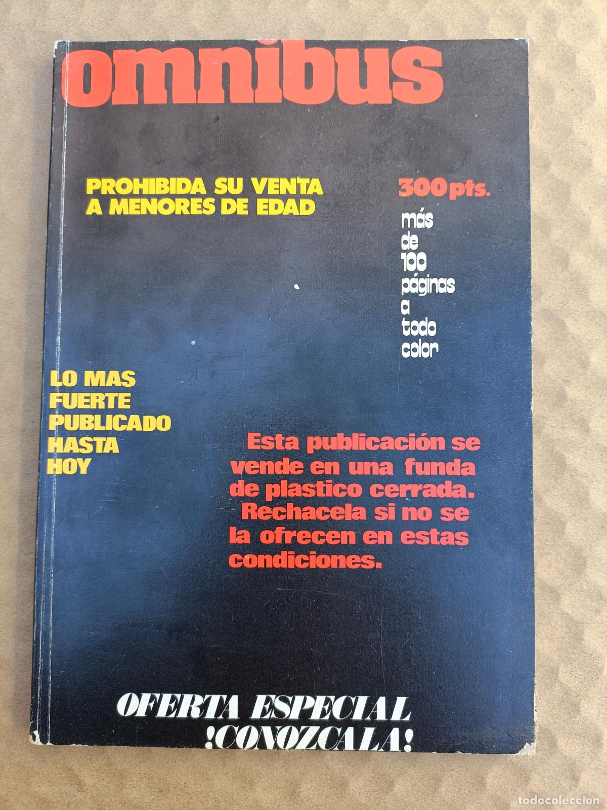 Zeitschriften: REVISTA EROTICA OMNIBUS. RETAPADO DE 2 EJEMPLARES: FEVER 1 Y PORNE 3. ADULTOS