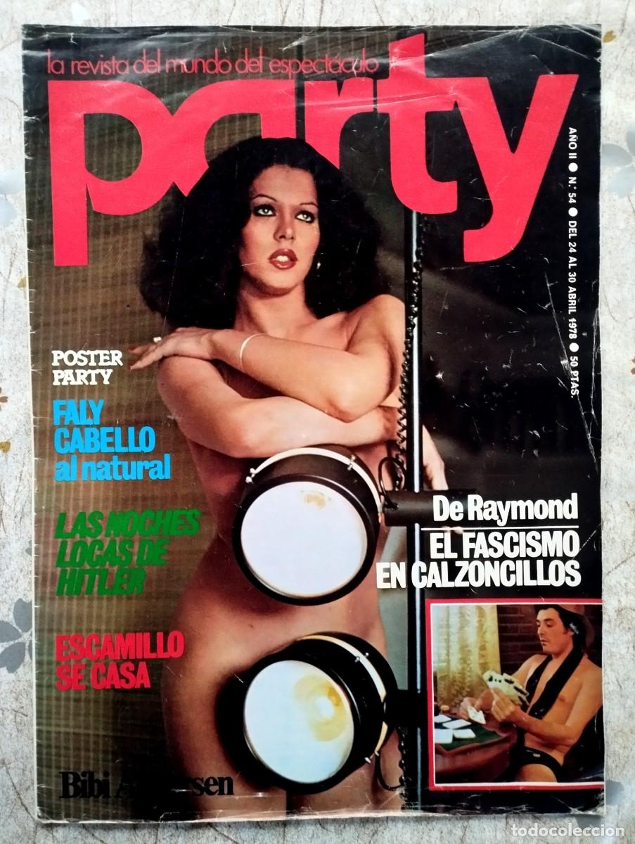 Magazines: Revista Gay PARTY N&ordm; 54 / BIBI ANDERSEN, DE RAYMOND, NOCHES LOCAS DE HITLER, CHRIS CARTER