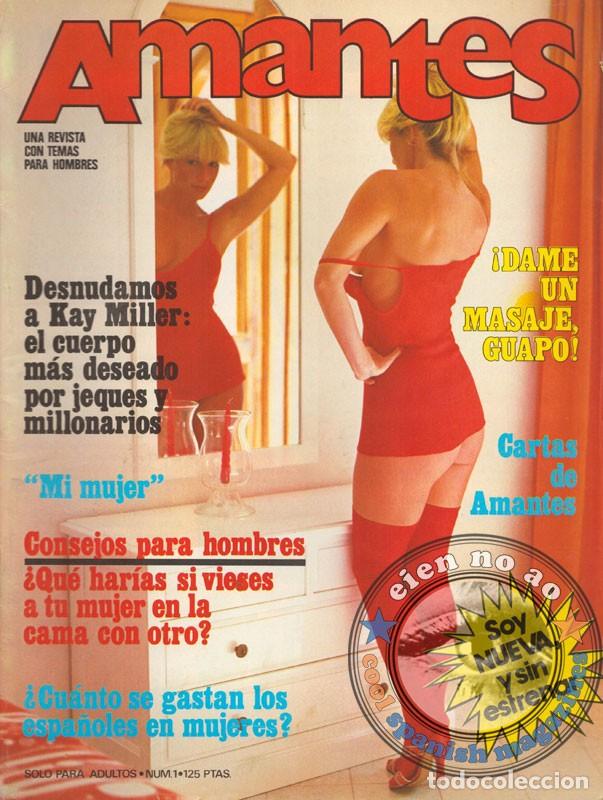 Journals: AMANTES # 1 1982 ~ Revista er&oacute;tica Primer n&uacute;mero publicado
