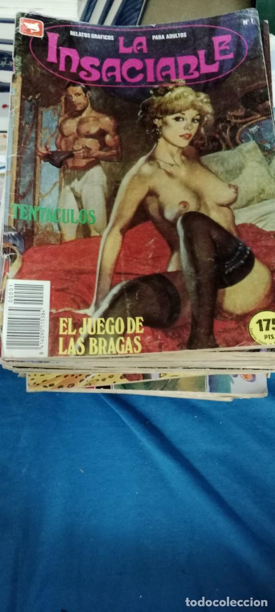 Revistas: RELATOS GRAFICOS PARA ADULTOS LA INCASIABLE LOTE 5 REVISTAS LAS DE FOTO E-HCAR