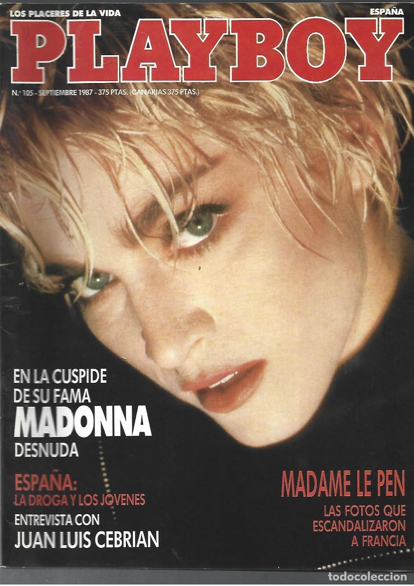 Journals: PLAYBOY 105 septiembre 1987 MADONNA desnuda