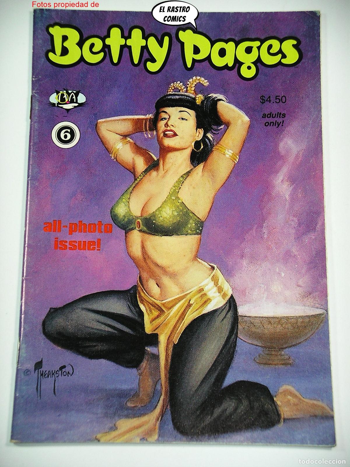 Journals: Betty Pages n&ordm; 6, All photo issue!, Pure Imagination 1991, adultos, C1