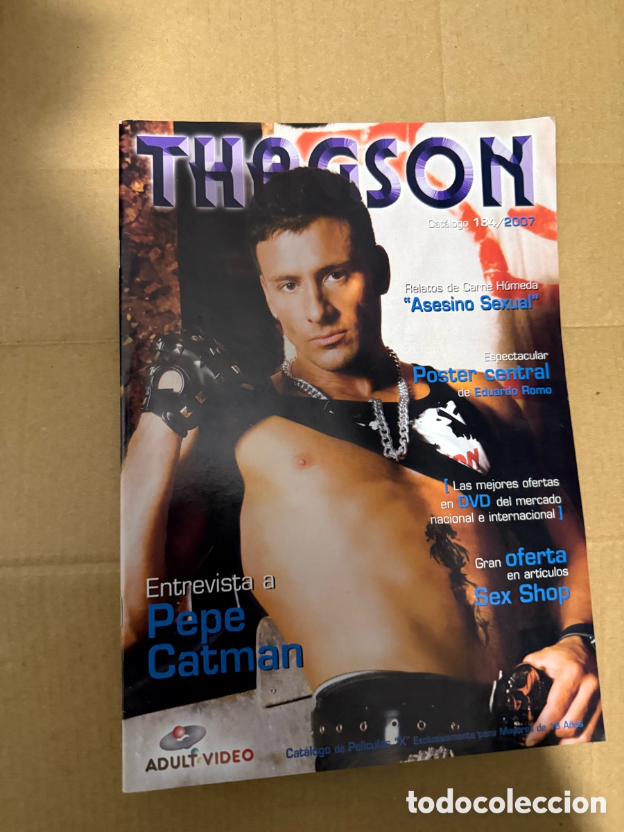 Revistas: REVISTA EROTICA PORNO CATALOGO THAGSON N&ordm; 184 DVD 2007 - PORNO SOLO PARA ADULTOS PRIVATE - ANASTACIA