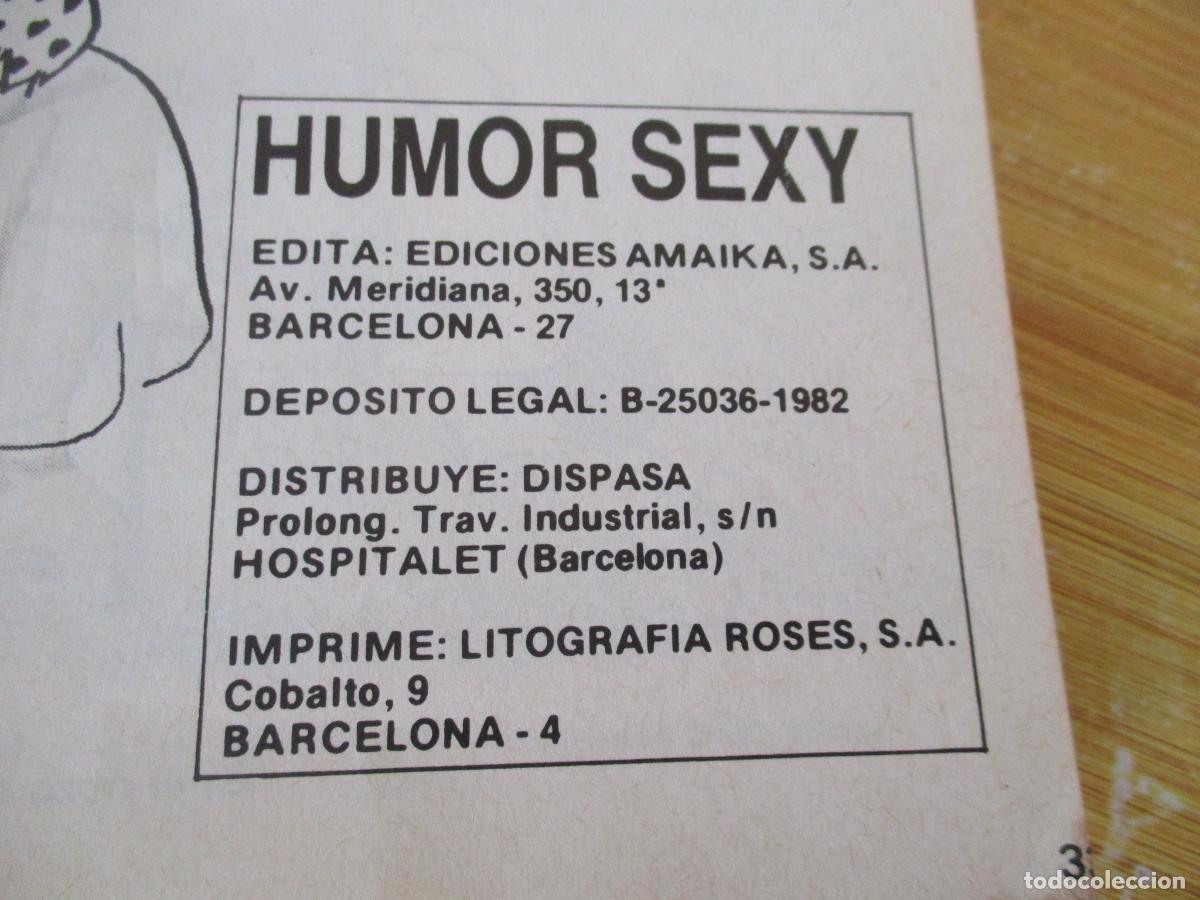 Revistas: TRES REVISTAS ENCUADERNADAS EN UN TOMO-HUMOR SEXY- EXTRA-N&Uacute;MEROS, 7, 8, 10 -EDC: AMAIKA-1982