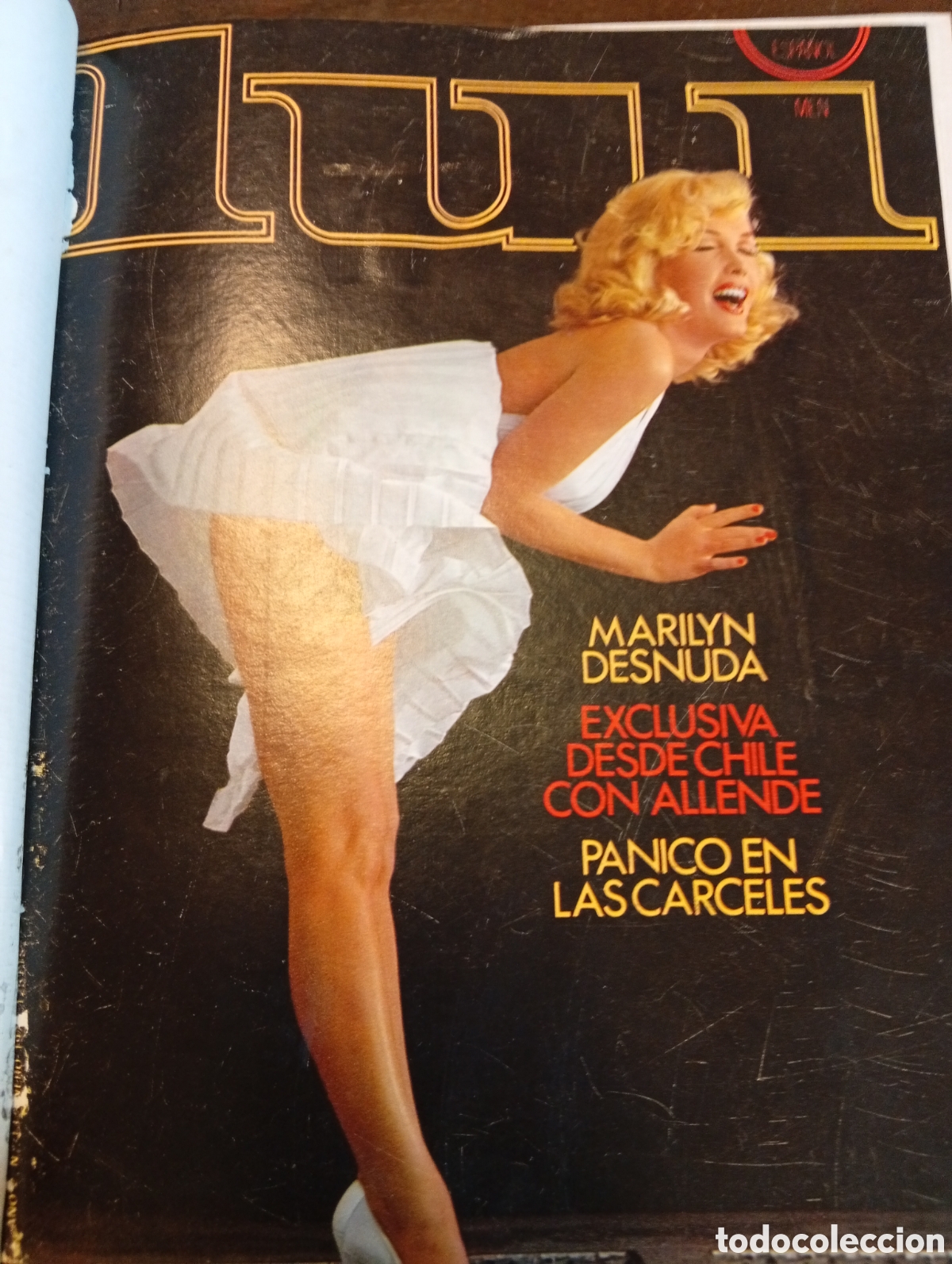 Revistas: Revista er&oacute;tica Lui tomo encuadernado a&ntilde;os 70