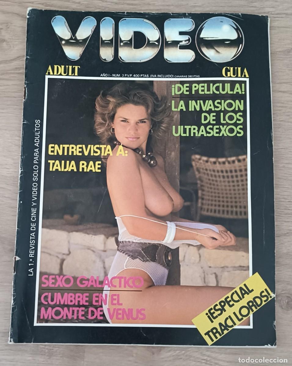 Revistas: Revista ADULT VIDEO GUIA, N&uacute;m 3, Especial Traci Lords, Revista de Cine y Video solo para Adultos