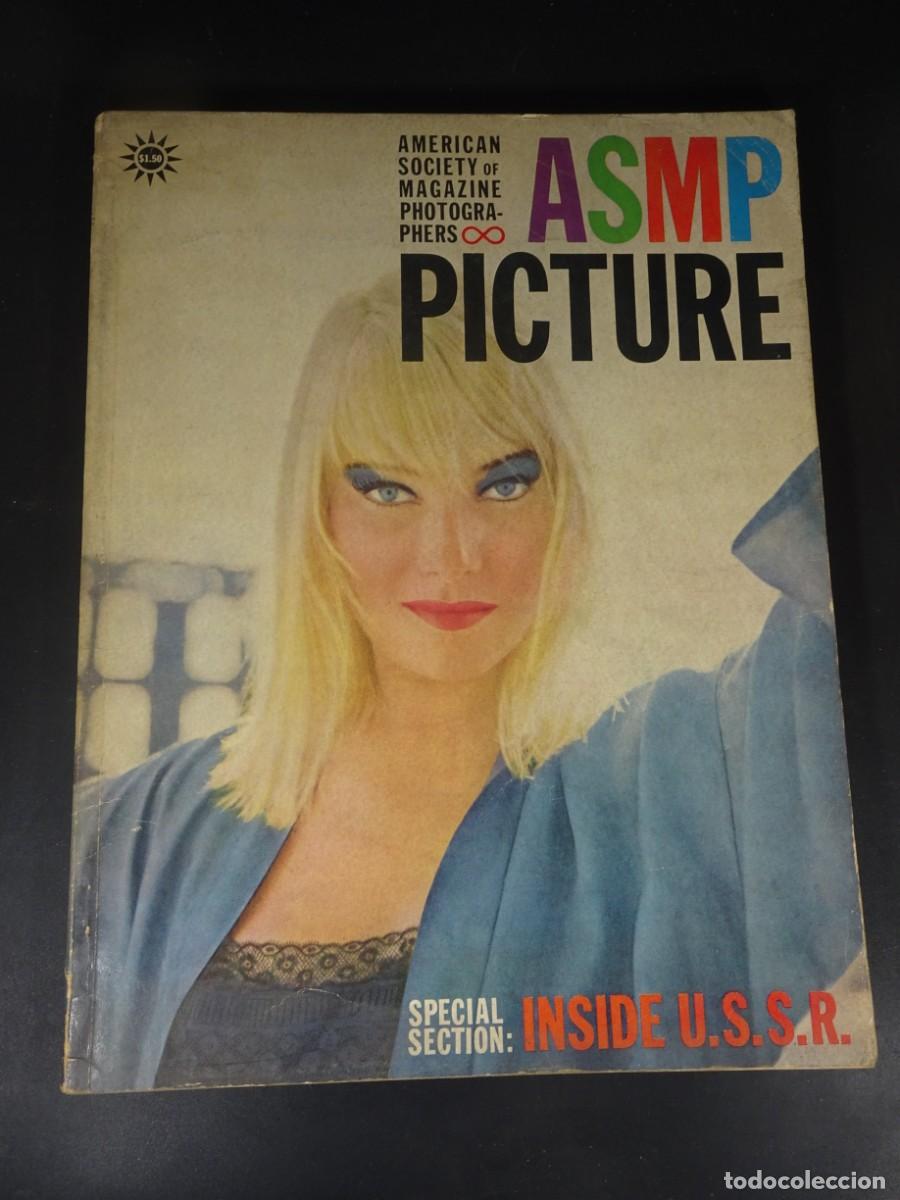Revistas: MAGAZINE FOTOGRAF&Iacute;A B/N , ASMP PICTURE, VINTAGE, SPECIAL USSR, 1959, VER FOTOS