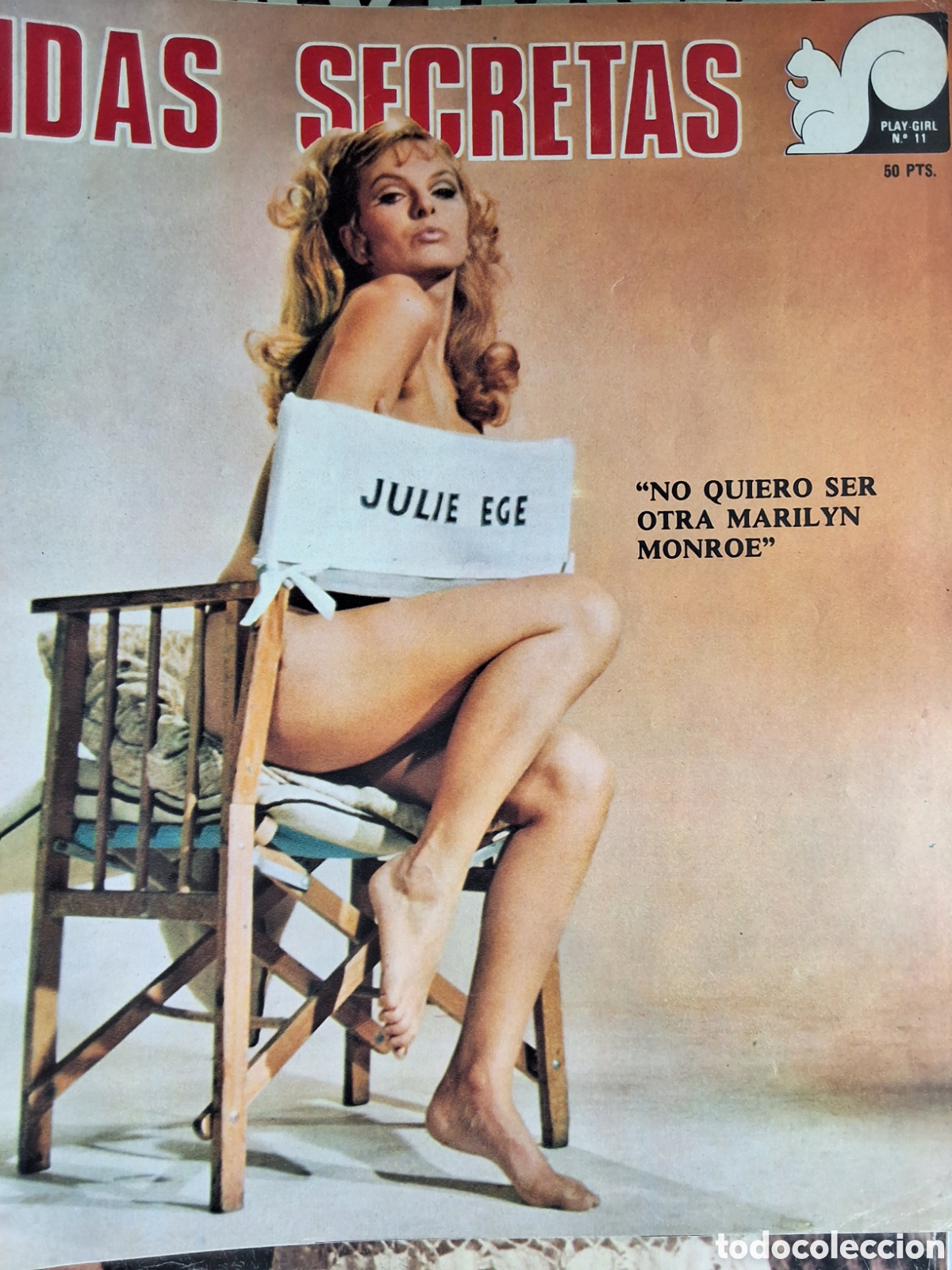 Journals: Vidas secretas revista erotica monogr&aacute;fico Julie Ege a&ntilde;o 1976