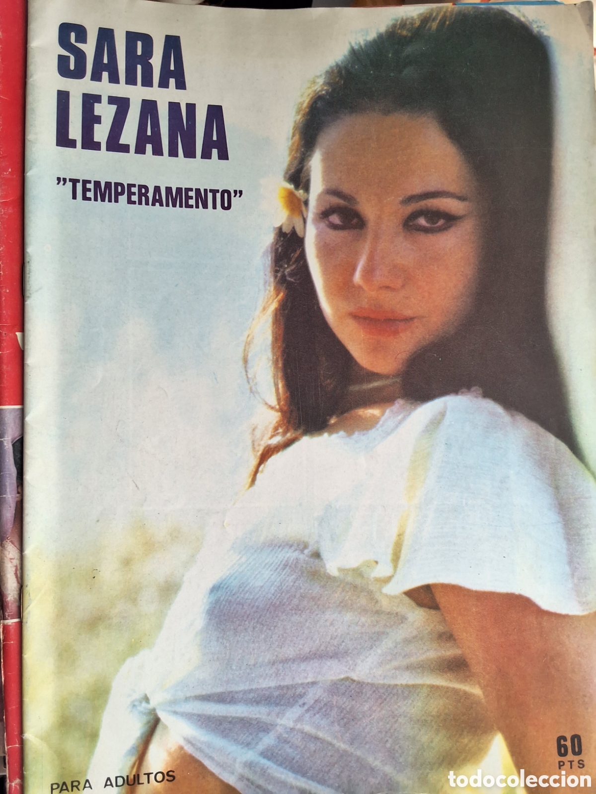 Journals: Revista erotica monogr&aacute;fico Sara Lezana a&ntilde;o 1976