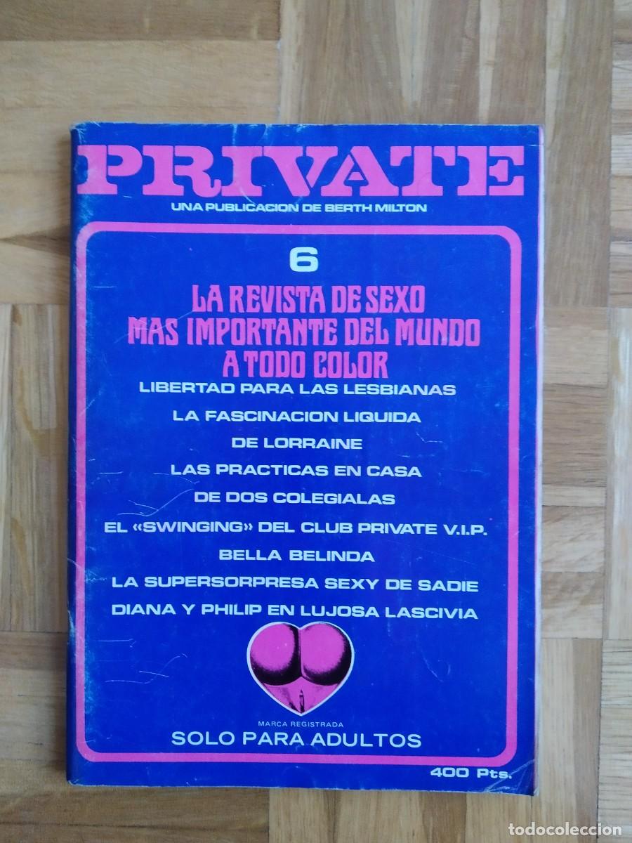 Revistas: REVISTA PORNO PRIVATE N&ordm; 6 VER FOTOS