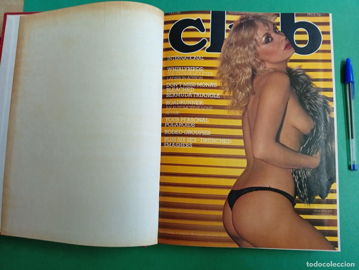 Revistas: Antiguo tomo er&oacute;tico revista Club International. A&ntilde;o 1979-80.