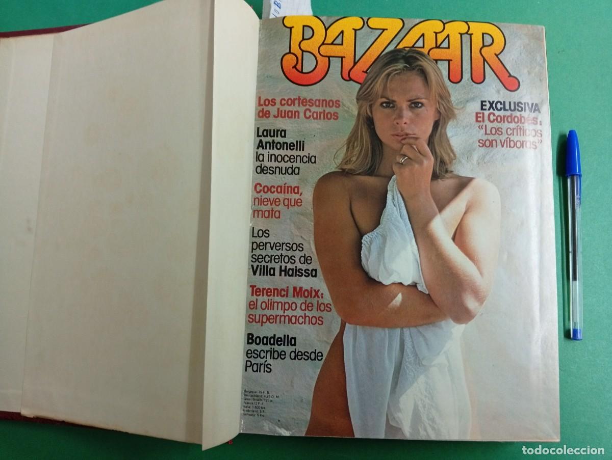 Revistas: Antiguo tomo er&oacute;tico de la revista BAZAAR. N&ordm;. 17 al 23. A&ntilde;o 1978.