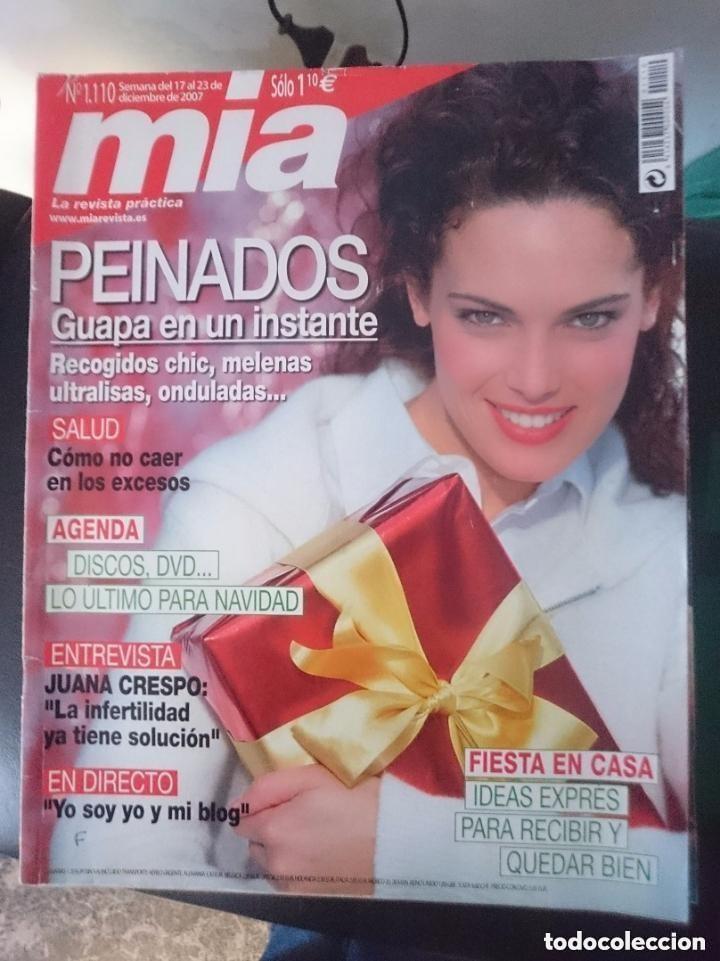Revistas: MIA - N 1.110 - DEL 17 AL 23 DICIEMBRE 2007 -CON PUBLICIDAD DE LA EPOCA-NOTICIAS-ETC