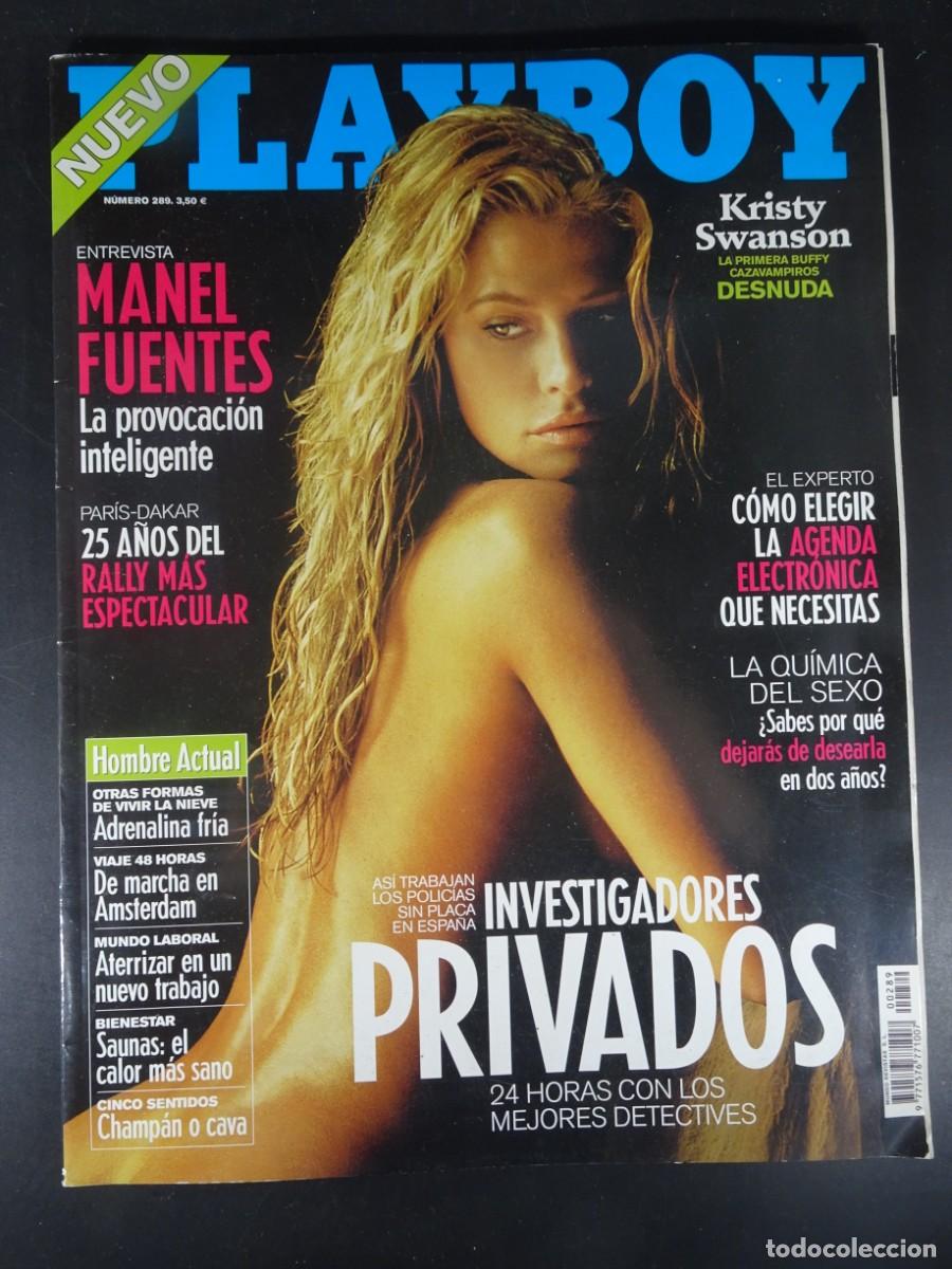 Revistas: MAGAZINE ER&Oacute;TICO, PLAYBOY ESPA&Ntilde;A N&ordm; 289, KRISTY SWANSON, BUFFY CAZAVAMPIROS, 2003, VER FOTOS