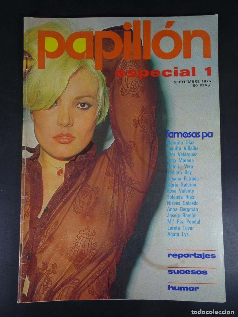 Revistas: MAGAZINE ER&Oacute;TICO, PAPILLON ESPECIAL N&deg; 1, SUSANA ESTRADA, BARBARA REY,&Aacute;GATA LYS, VINTAGE, VER FOTOS