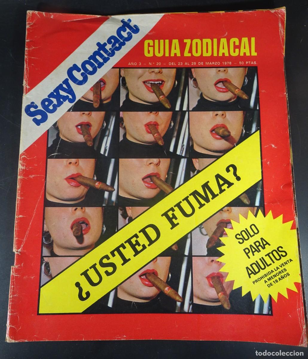 Revistas: MAGAZINE ER&Oacute;TICO, SEXY CONTACT N&ordm; 20 , BIZARRE ,VINTAGE, 1978, VER FOTOS