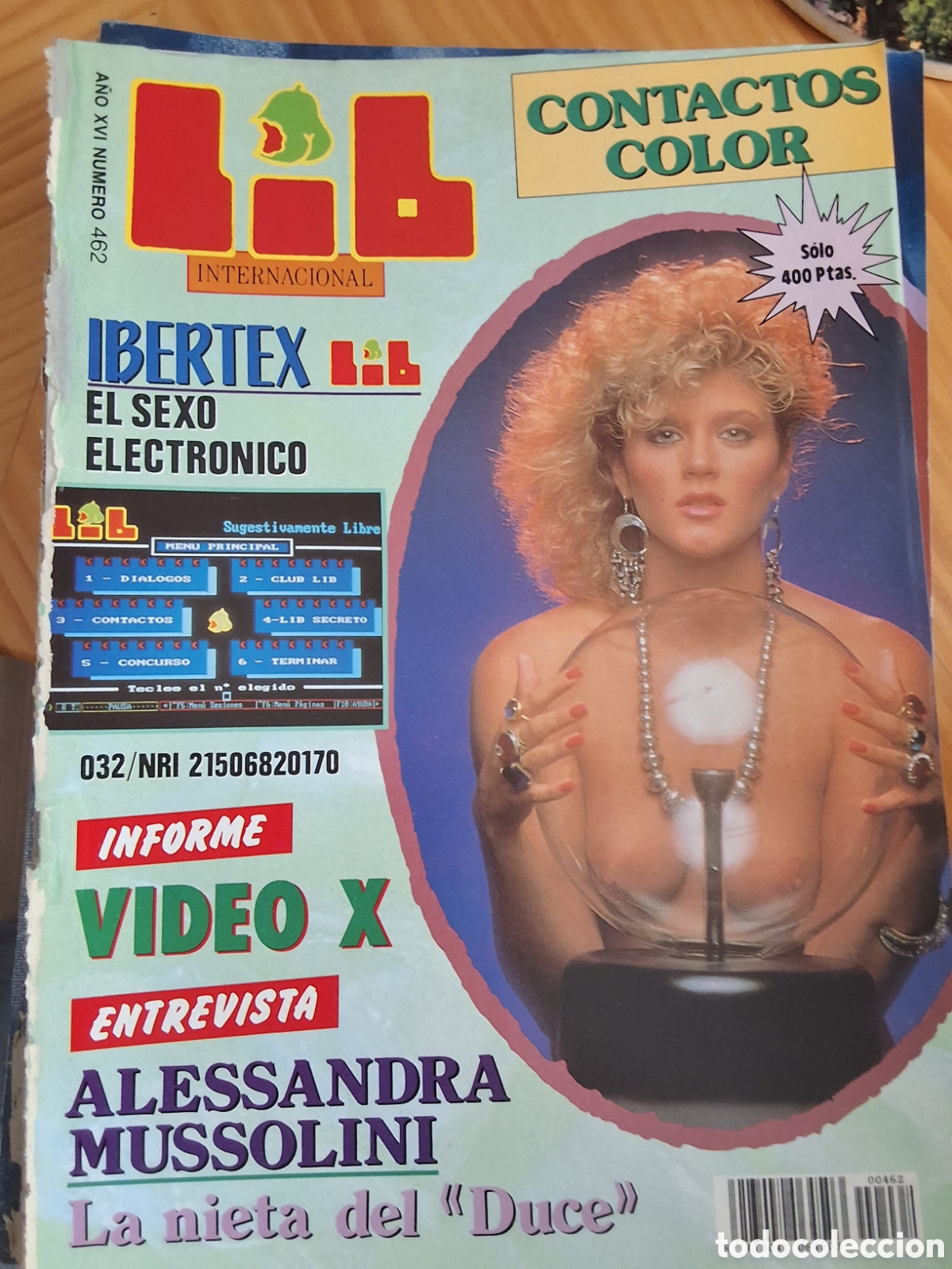 Revistas: Lib internacional revista erotica desnudos mujeres n&uacute;mero 462 Hyapatia Lee