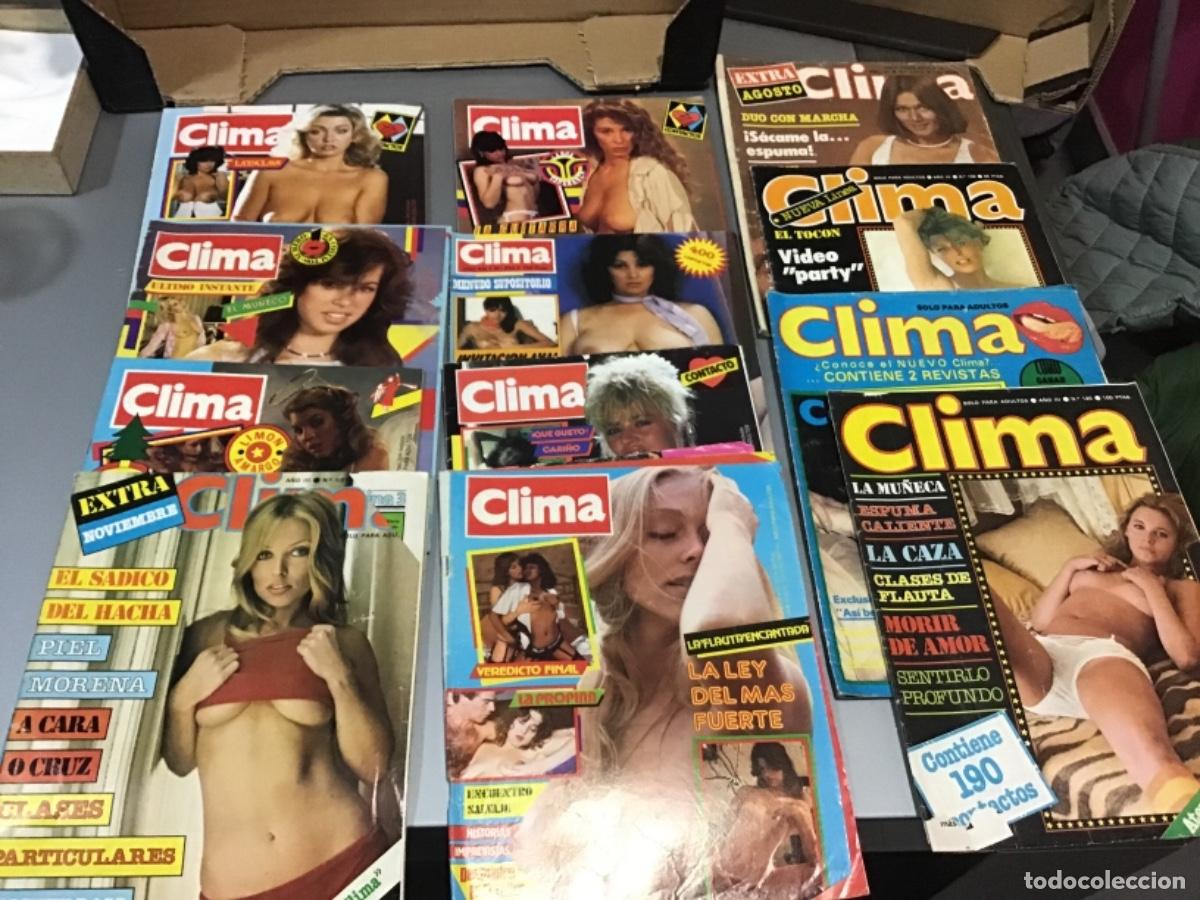 Revistas: Lote 3- 12. Revistas Clima ,para adultos