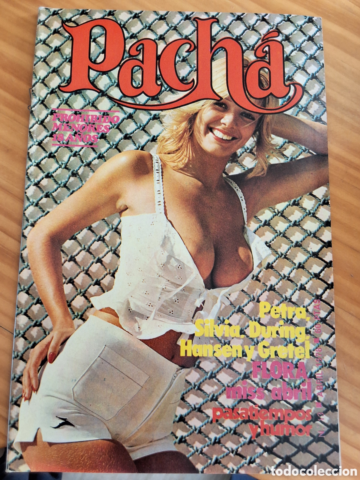 Journals: Pacha revista er&oacute;tica espa&ntilde;ola desnudos mujeres n&uacute;mero 13 a&ntilde;o 1978/4