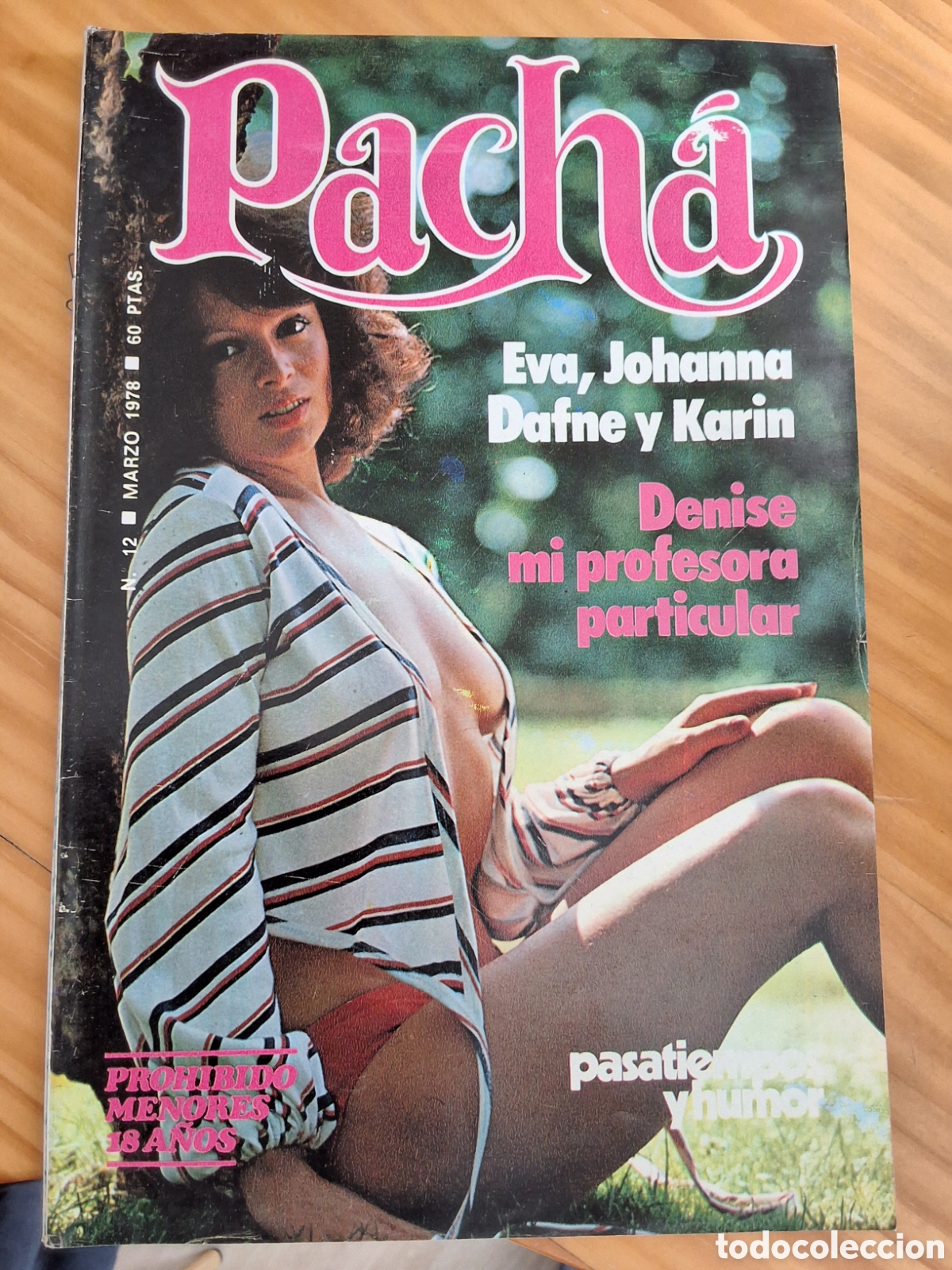 Journals: Pacha revista erotica espa&ntilde;ola desnudos mujeres n&uacute;mero 12 a&ntilde;o 1978/3