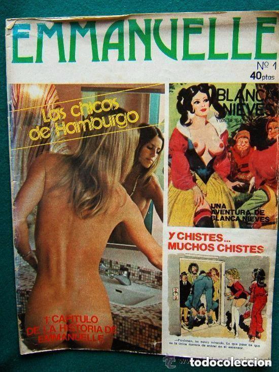 Revistas: EMMANUELLE -- N 1 - 1977 -PRIMERA EDICION - REVISTA MUY GRANDE-LEER DETALLES