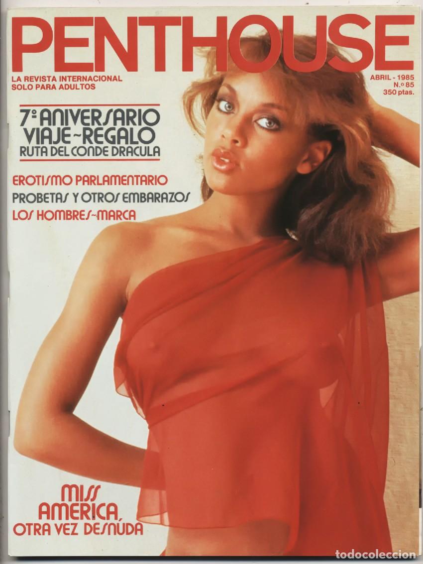 Revistas: REVISTA ADULTOS PENTHOUSE MAGAZINE N&ordm; 85 SPANISH EDITION ABRIL 1985 EROTISMO