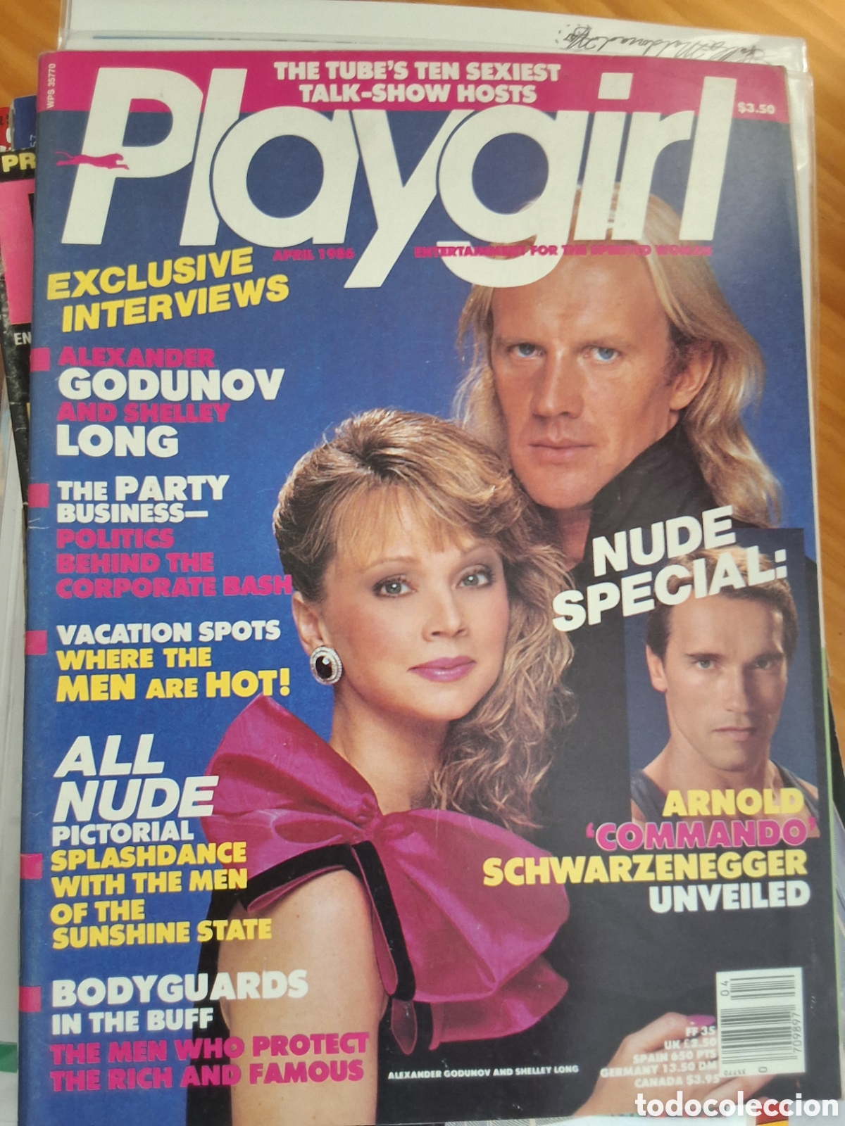 Zeitschriften: Playgirl americano revista er&oacute;tica desnudos masculinos 1986/4