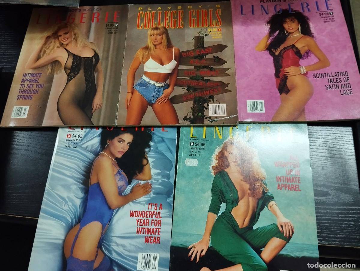 Revistas: Lote 5 n&uacute;meros playboy edici&oacute;n coleccionista original americana