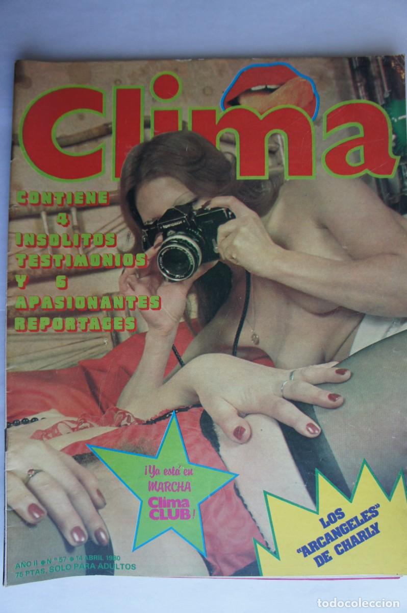 Magazines: Revista Clima. Adultos a&ntilde;os 70.