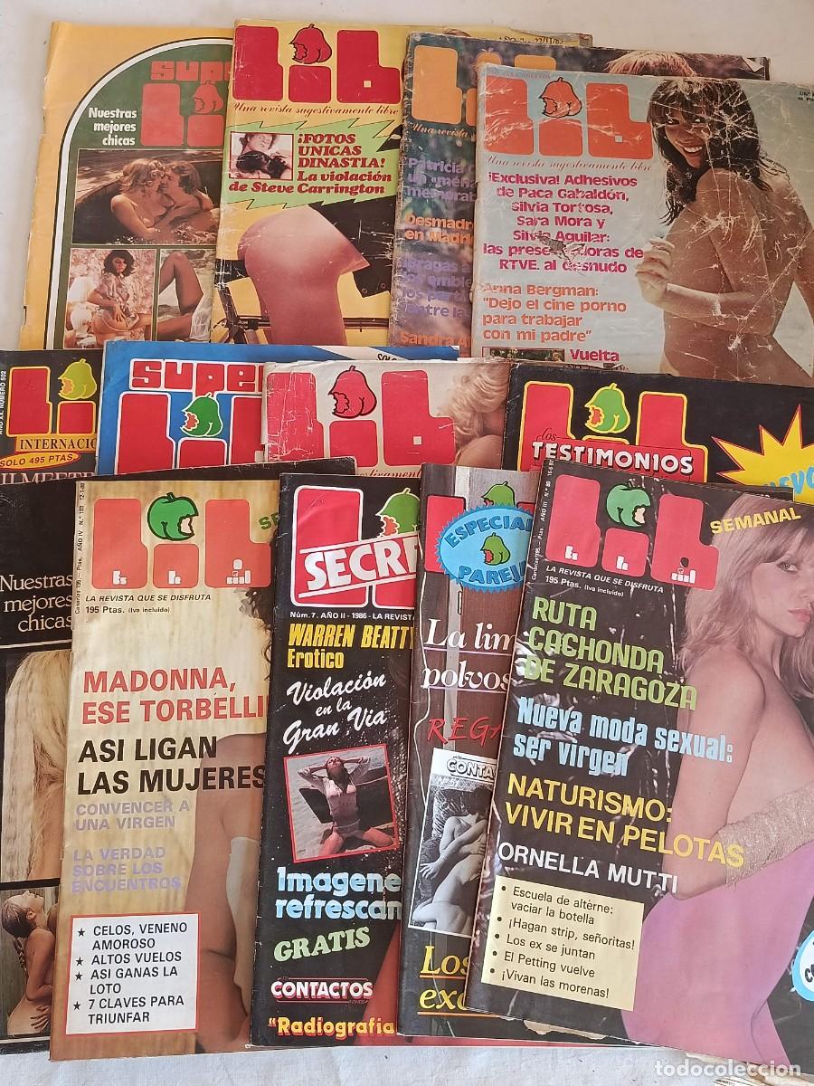 Revistas: Lote revistas adultos LIB en diferentes estados