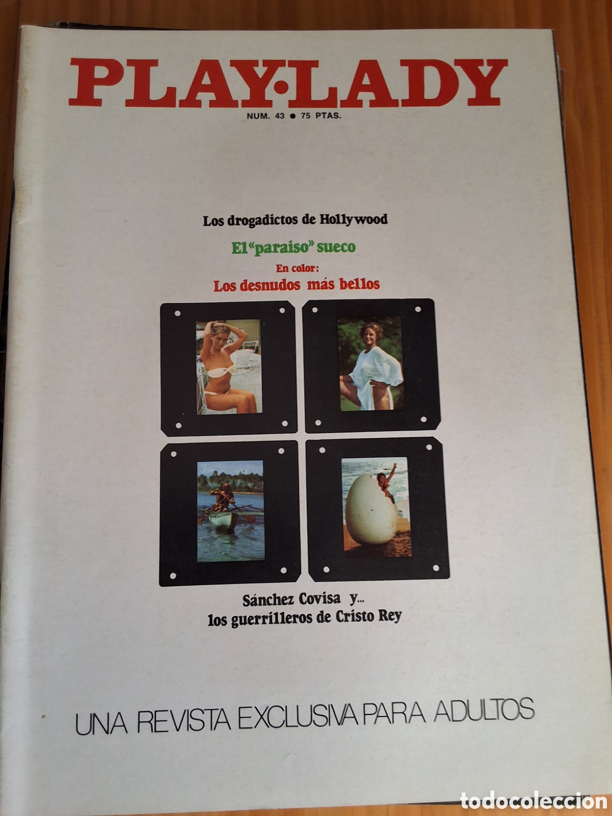 Journals: Playlady revista erotica espa&ntilde;ola desnudos mujeres n&uacute;mero 43 a&ntilde;o 1976/12