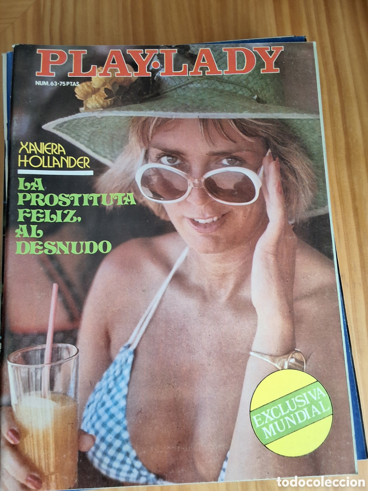Journals: Playlady revista erotica espa&ntilde;ola desnudos mujeres n&uacute;mero 63 a&ntilde;o 1977/9