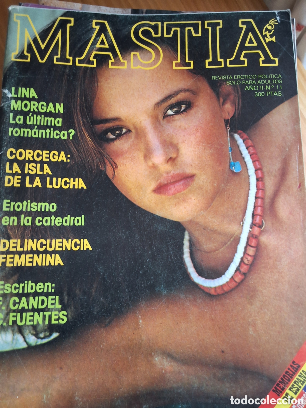 Riviste: Mastia revista er&oacute;tica espa&ntilde;ola desnudos mujeres n&uacute;mero 11 a&ntilde;o 1980